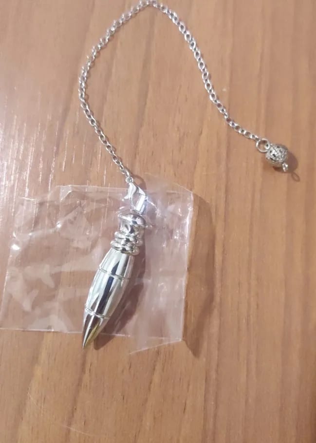 Customer photo review of Pendule Divinatoire Radiesthésie Metal Reiki Égyptien Professionnel