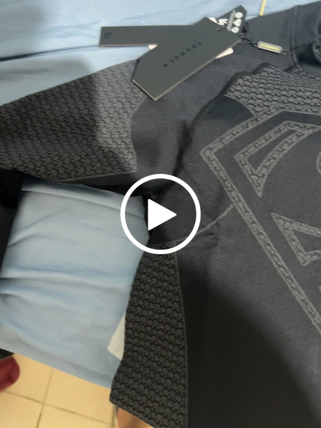 Customer video review of SUPERMAN COMPRESSION LONGSLEEVES #8066