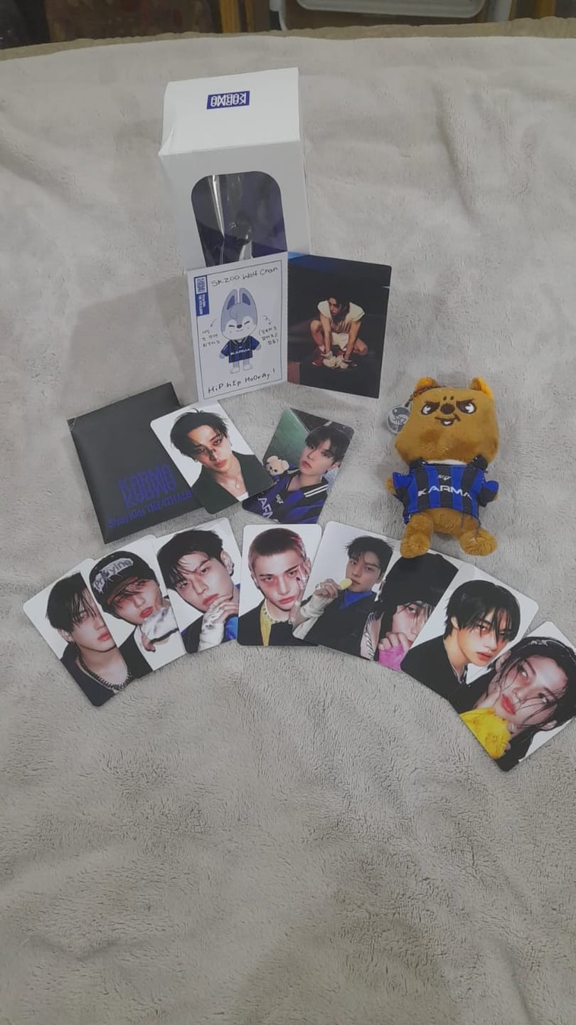 Customer photo review of SKZ KARMA Plush Keyring Ver.