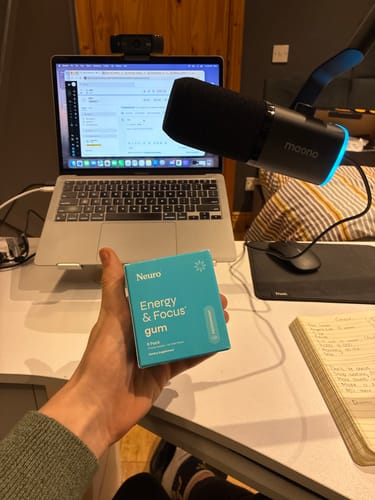 Customer photo review of Energy & Focus Gum