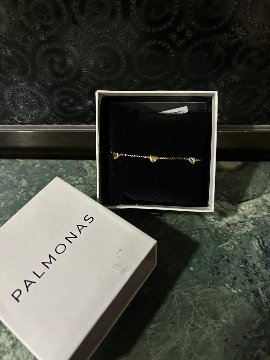 Customer photo review of Lunar Heart Bracelet