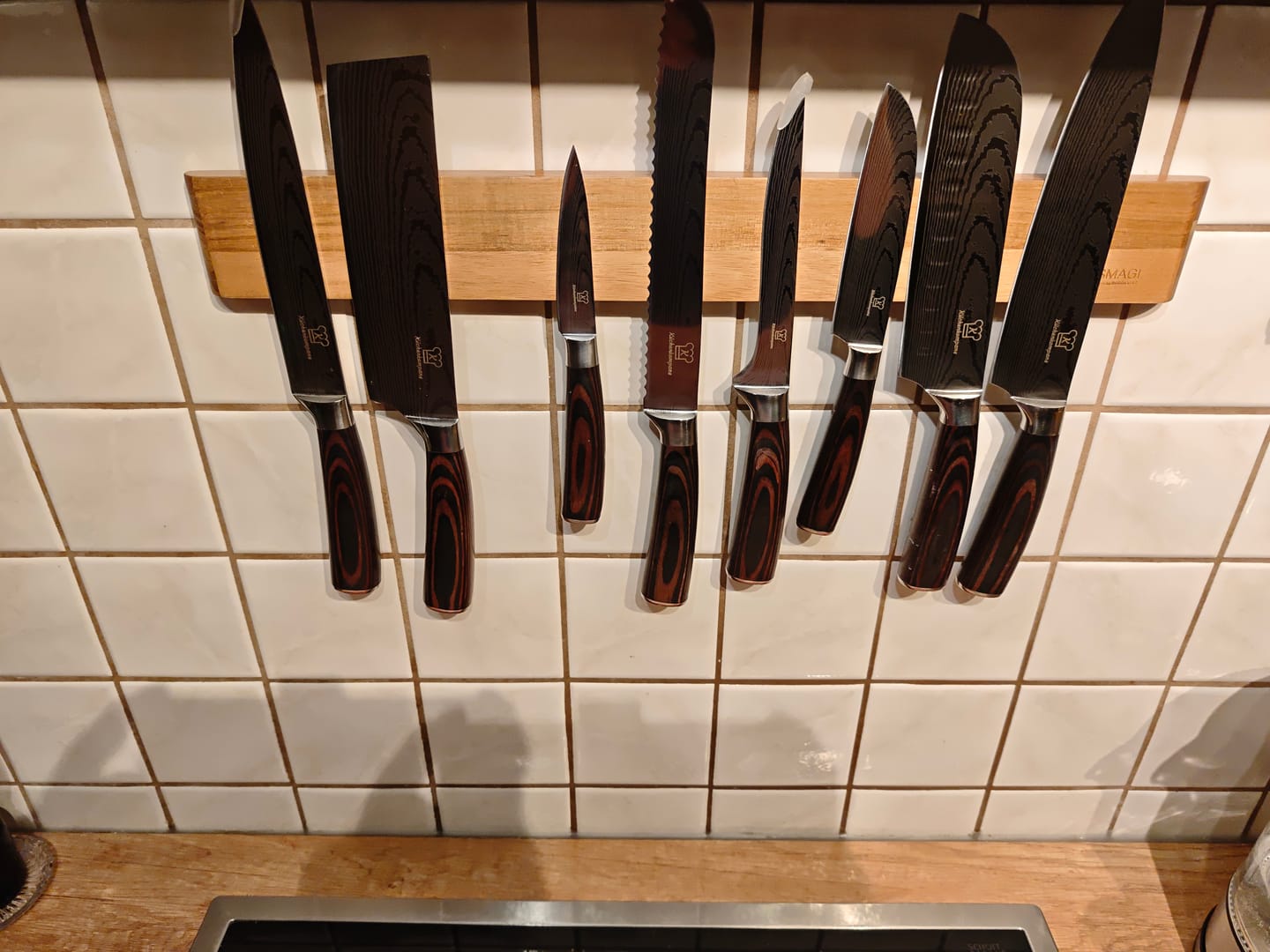 Customer photo review of Asiatisches Messerset Premium 8-teilig