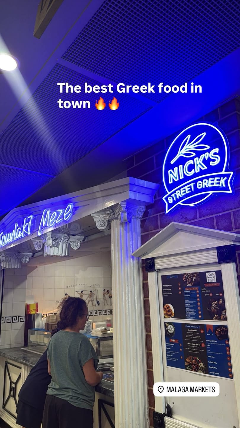 Customer photo review of NICK'S STREER GREEK | LED NEON SIGN (2 SIGNS)