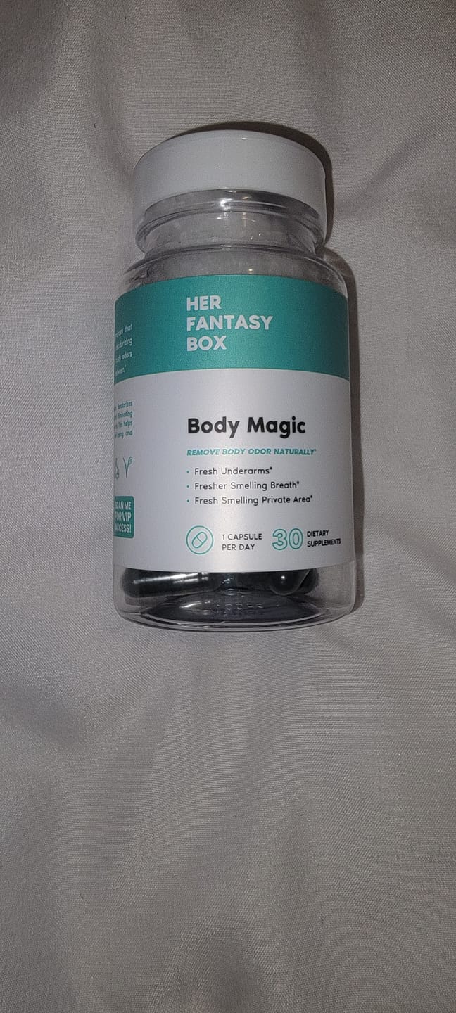 Customer photo review of Body Magic Chlorophyll Pill for Feminine Odor - 3 pk