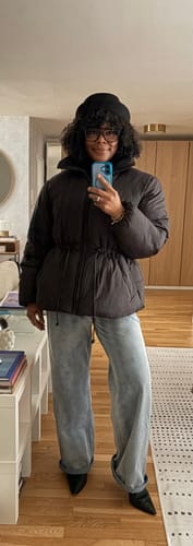 Customer photo review of London Pillbox Hat - Black