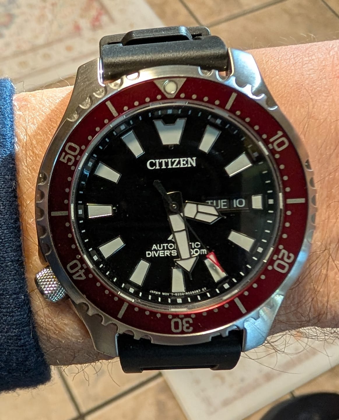Customer photo review of Shark Gill Rubber - Black