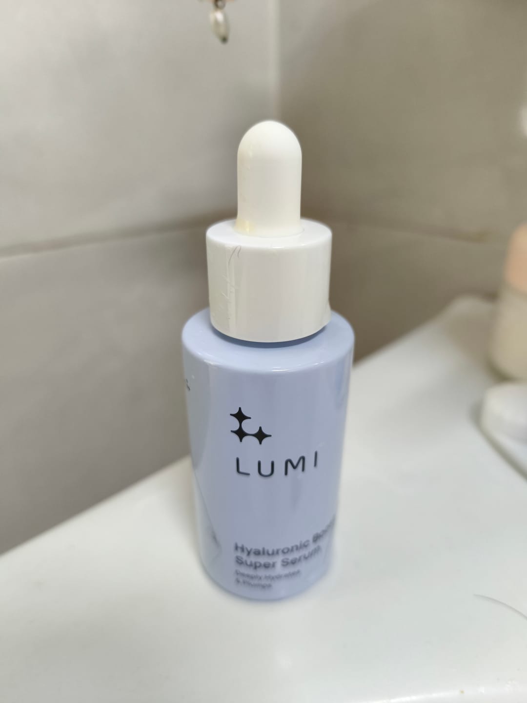 Customer photo review of Hyaluronic Boost Super Serum