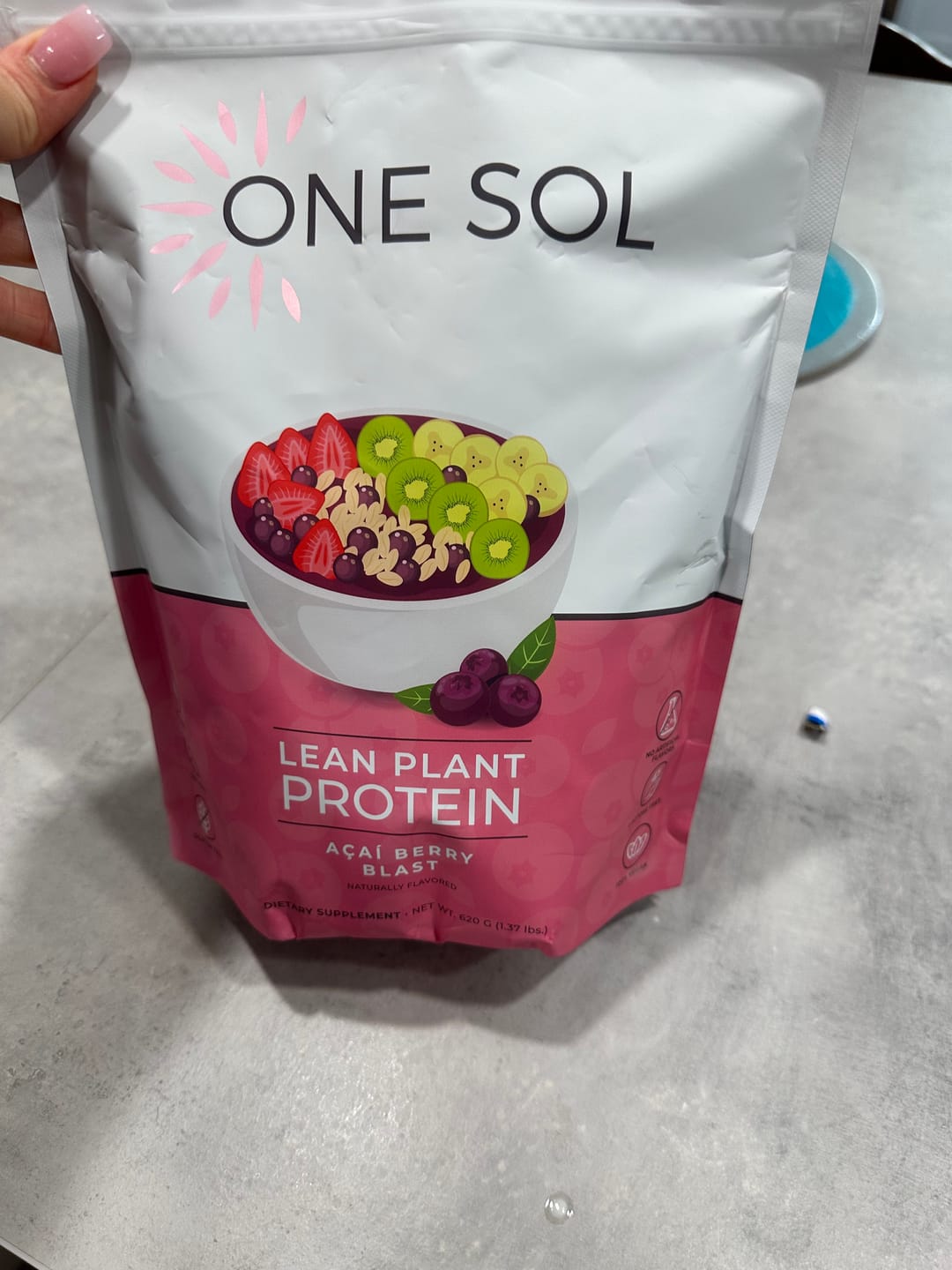 Customer photo review of Lean Plant Protein