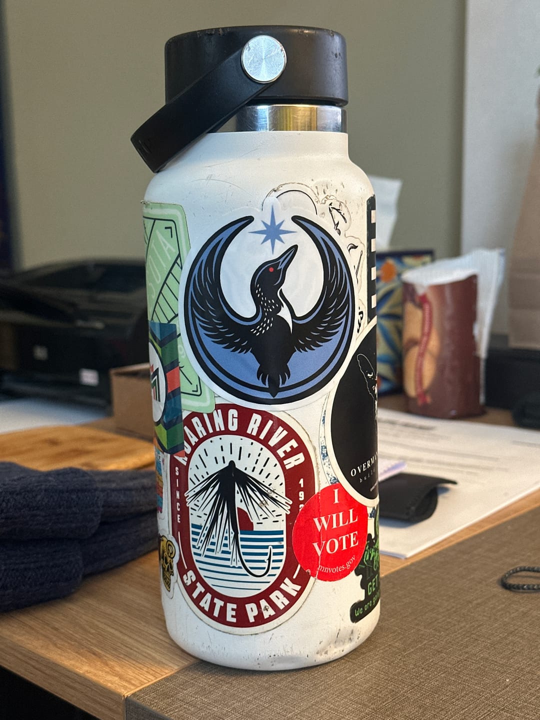 Customer photo review of Rebel Loon Sticker