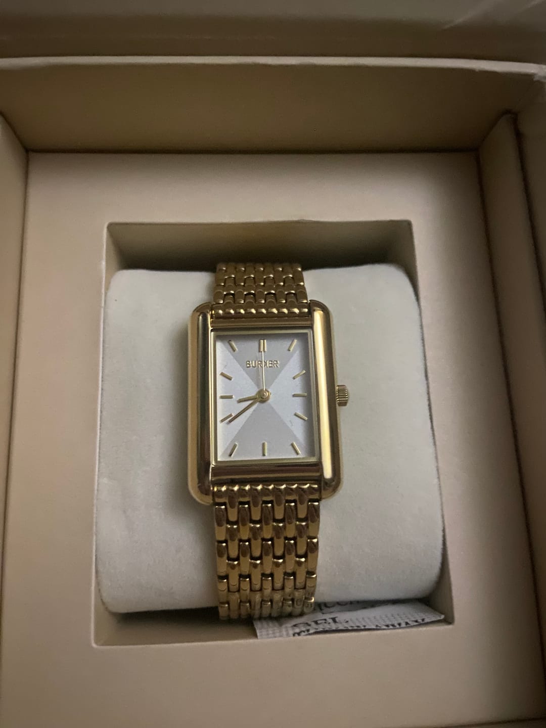 Customer photo review of Olivia Gold White