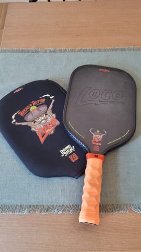Customer photo review of (PRE-ORDER - SHIPPING BETWEEN 2/9/26 and 2/13/26) The Loco 16mm Pickleball Paddle- Elongated