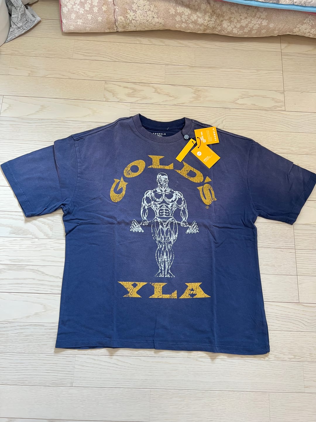 Customer photo review of 4213 - Gold's Iron Legacy Icon Tees