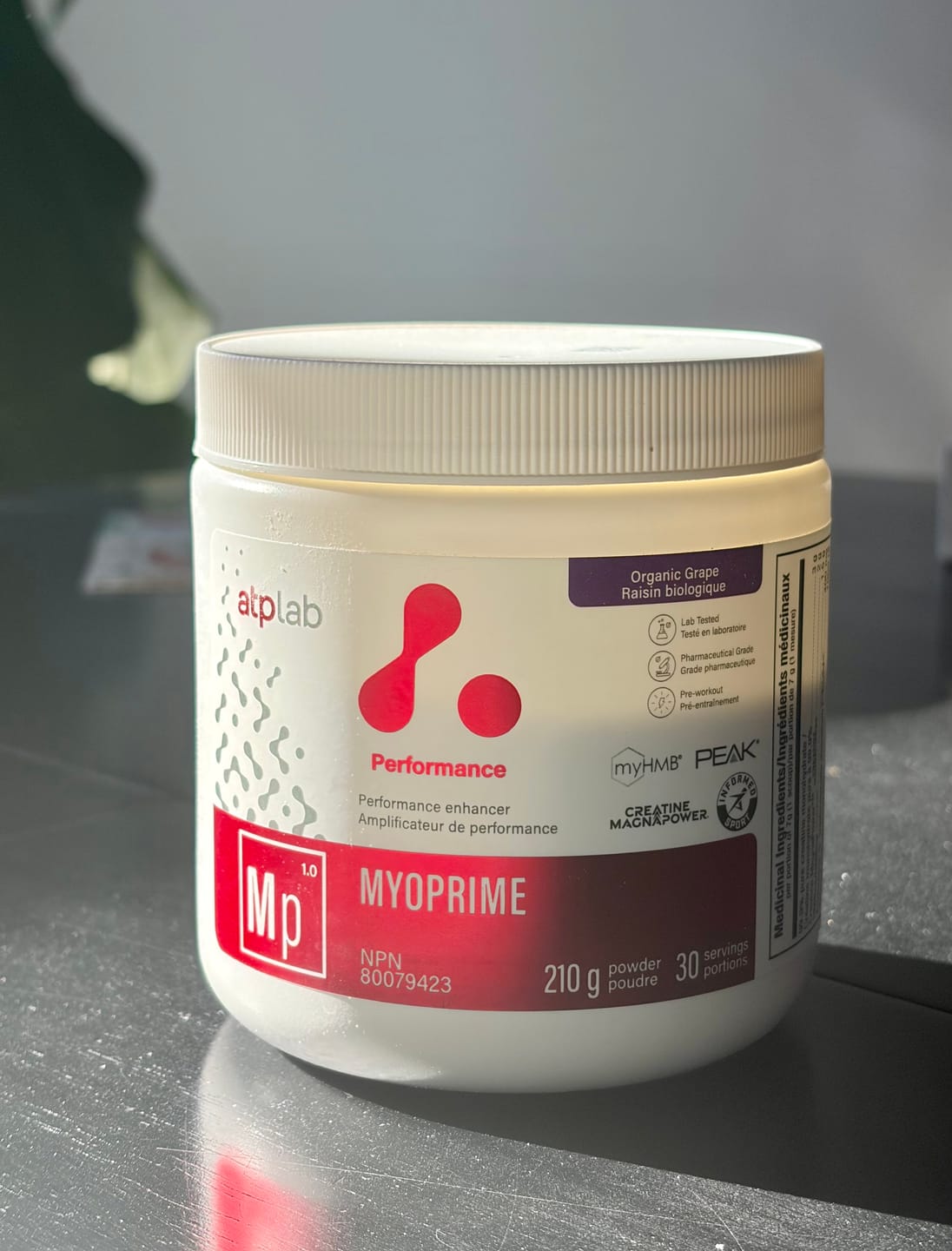 Customer photo review of ATP LAB - Myoprime 210g