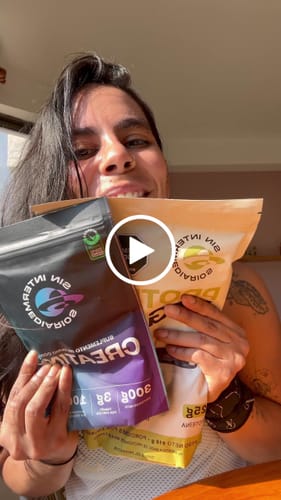 Customer video review of Proteína Vegana