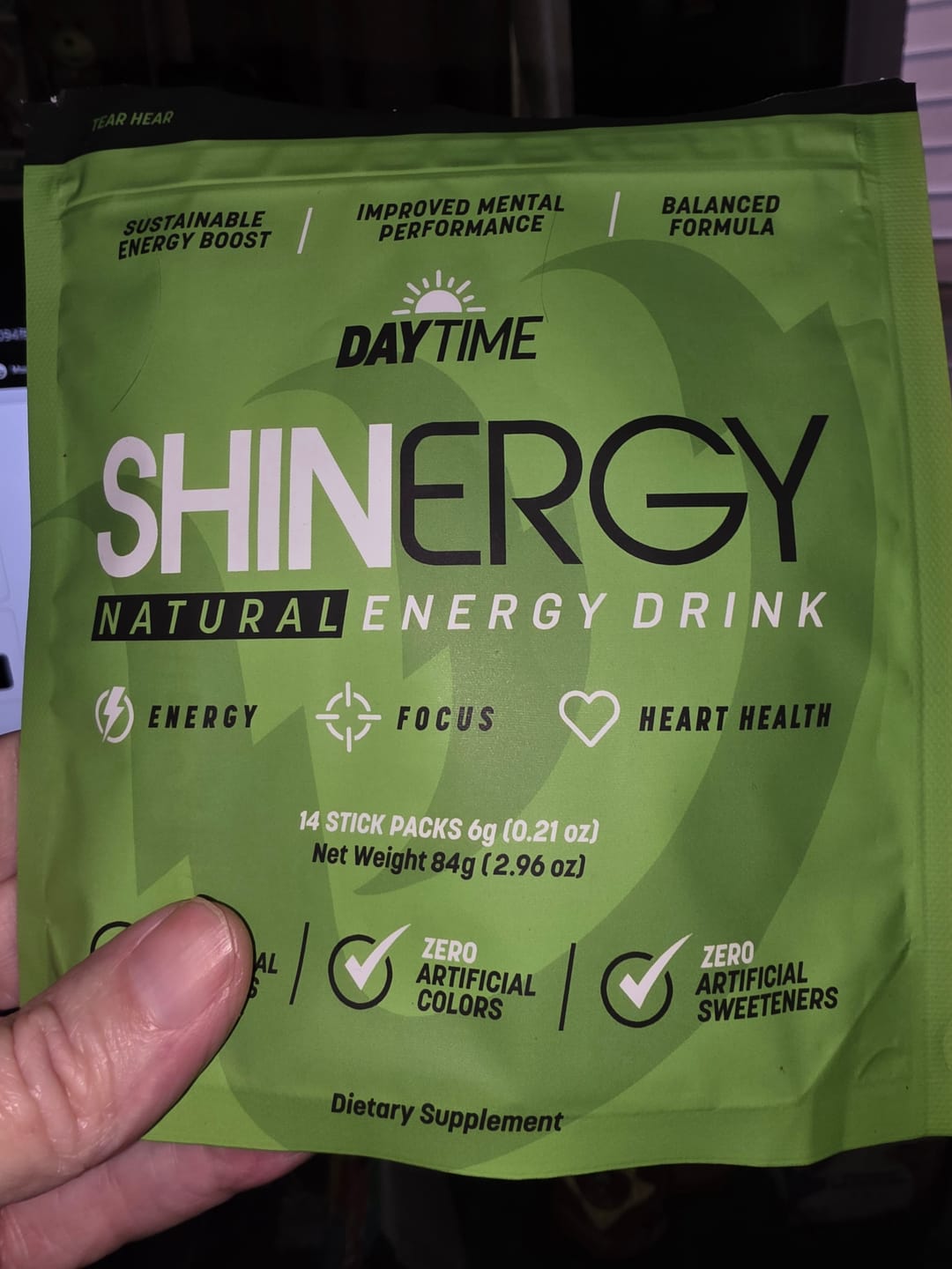 Customer photo review of Shinergy Daytime Drink