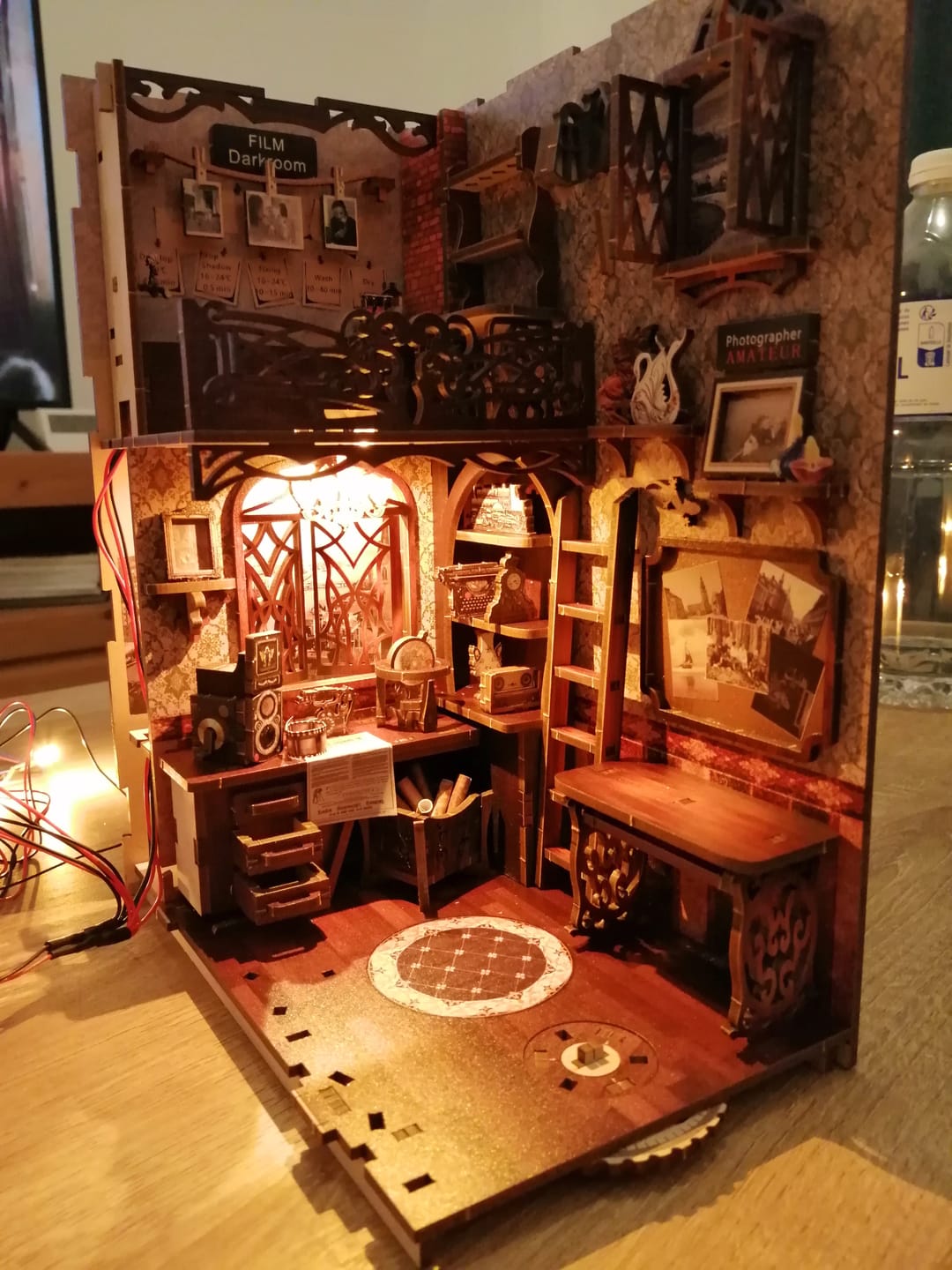 Customer photo review of Book Nook Film Darkroom