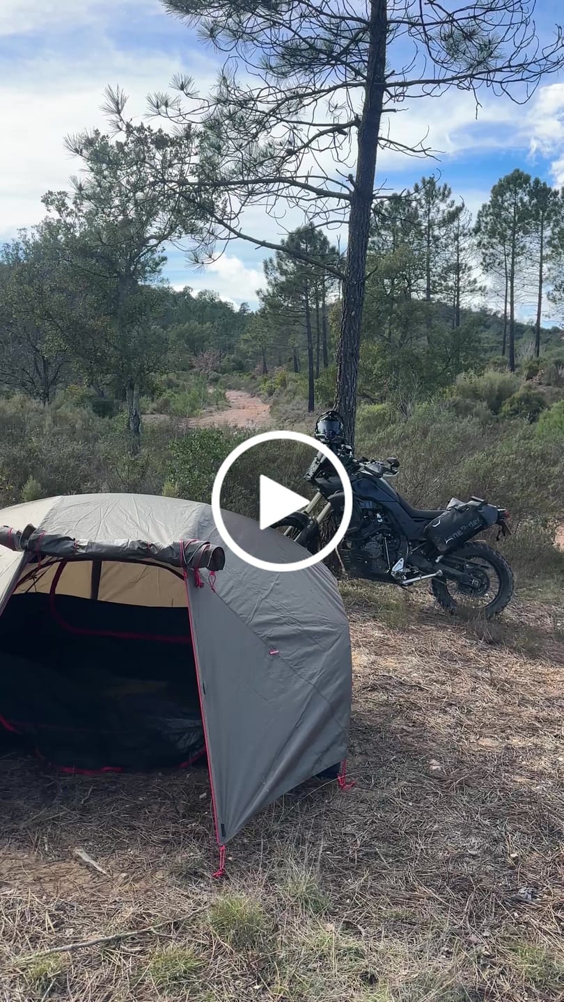 Customer video review of ADVTent - Adventure Motorcycle Tent