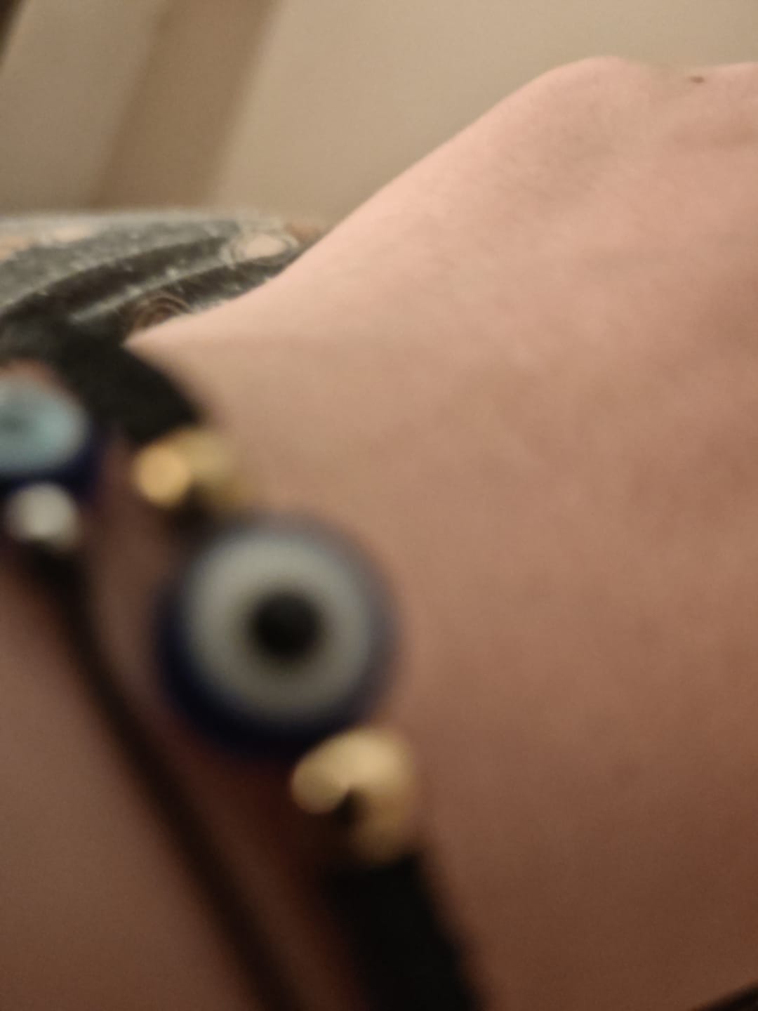 Customer photo review of Bracelet Oeil Bleu Porte-Bonheur