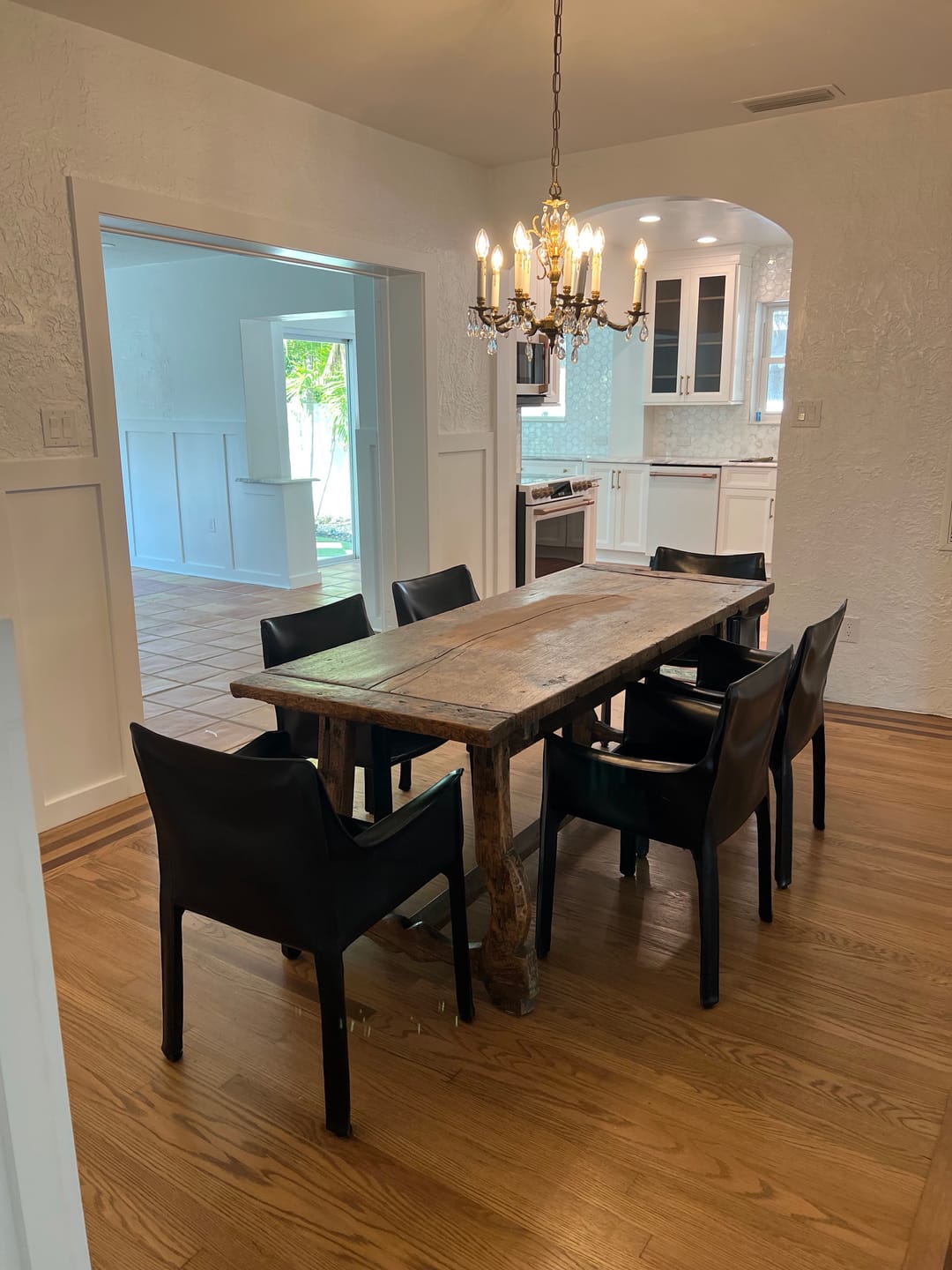 Customer photo review of Set of Six Mario Bellini Cab Dining Armchairs for Cassina