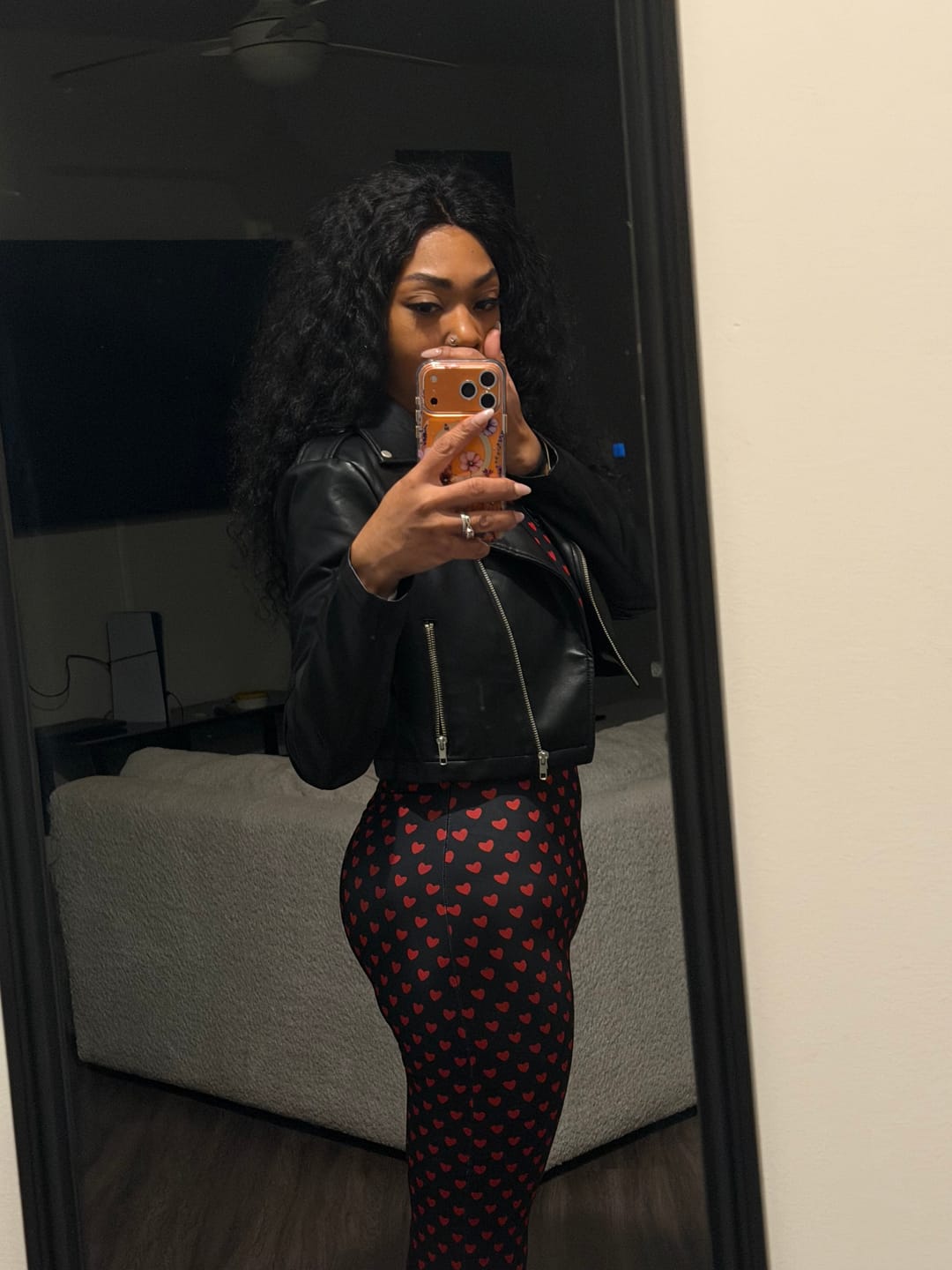 Customer photo review of Be Mine Jumpsuit