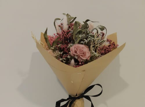 Customer photo review of Timeless Petals Bouquet (Blush Pink)
