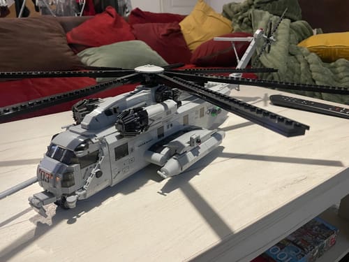 Customer photo review of CH-53 Transport Helicopter 2191pcs