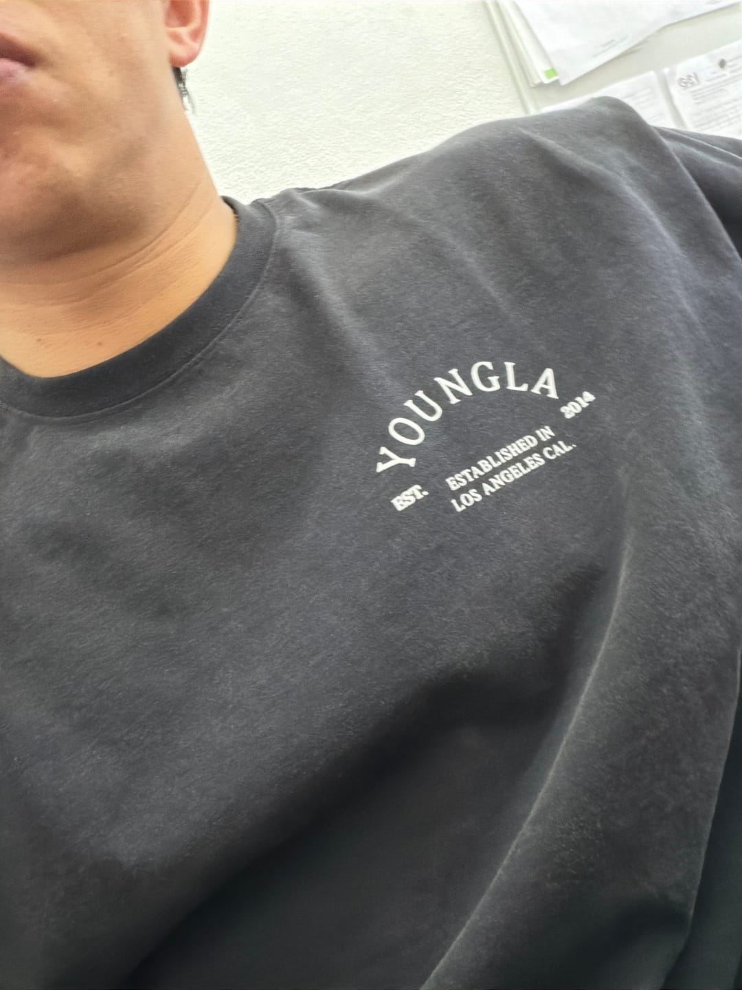 Customer photo review of 4153 - Elevated Essentials - Relaxed Tee