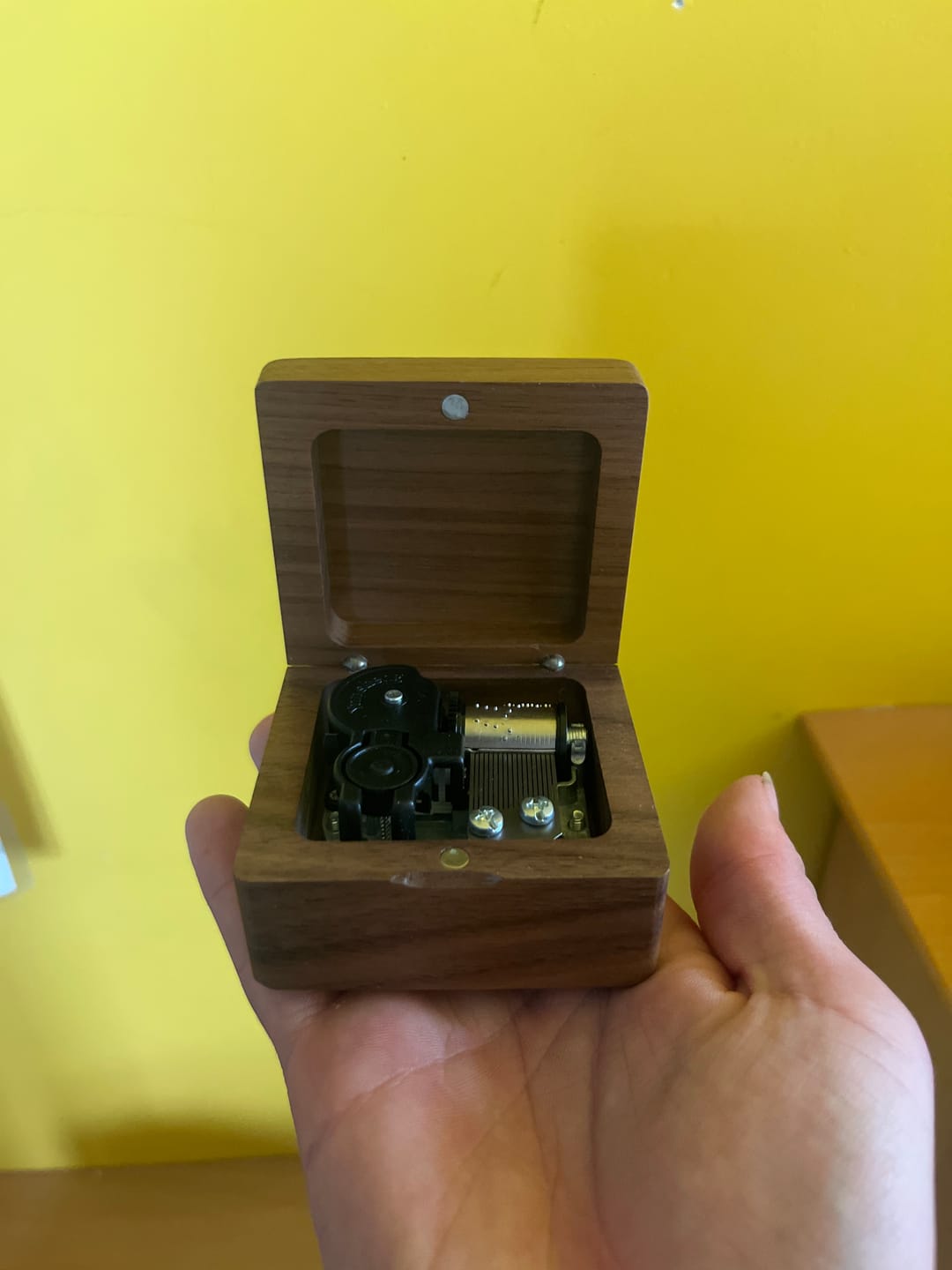 Customer photo review of Wind-up Music Box