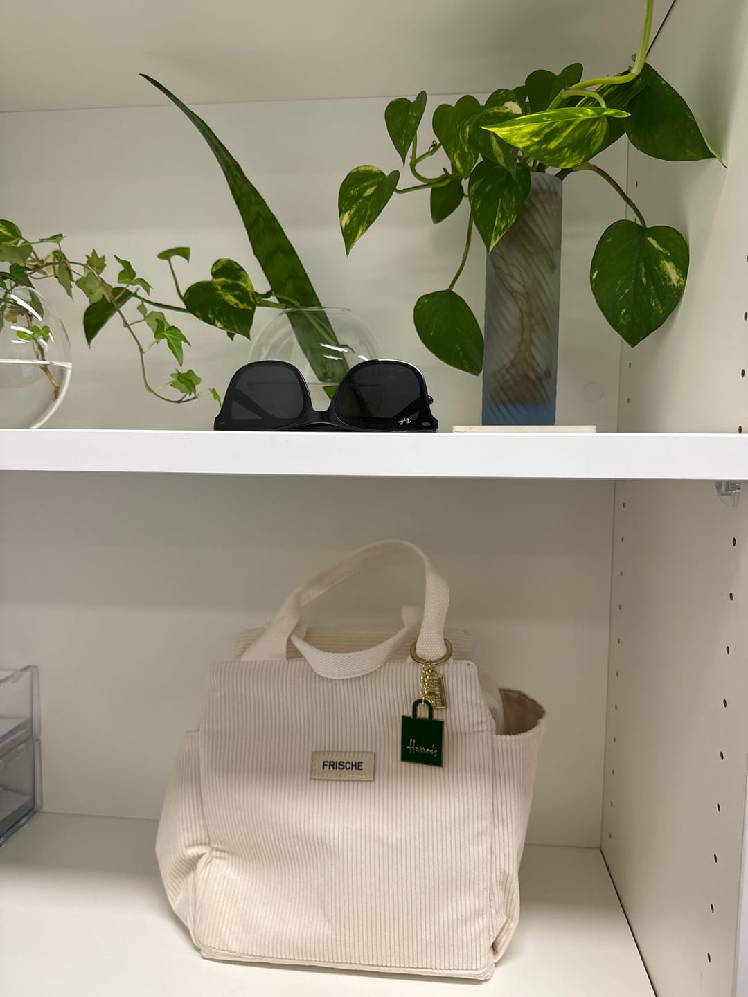 Customer photo review of Lovely Corduroy Lunch Bag