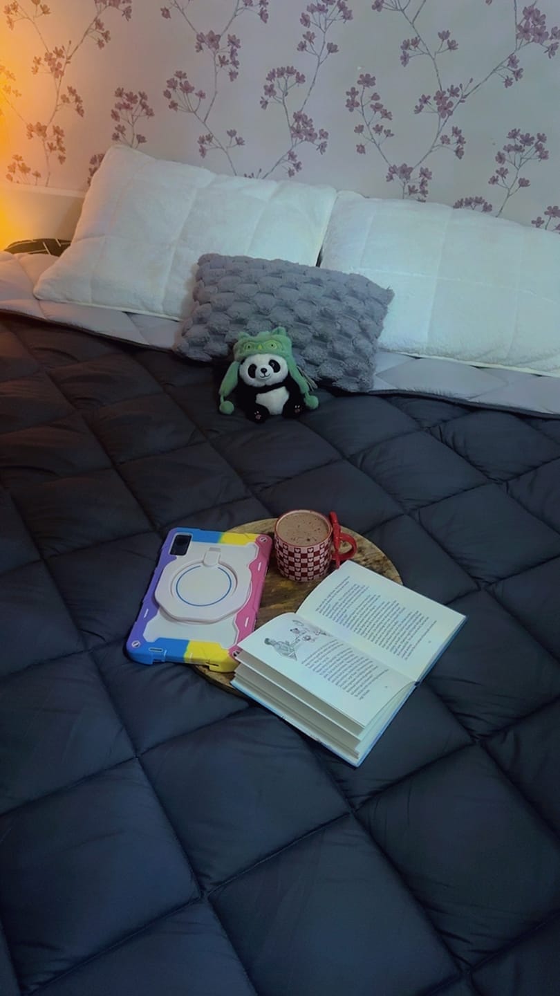 Customer photo review of Kussenslopen Vol & Gevoerd Teddy Pearl White  2-Pack 60x70 cm