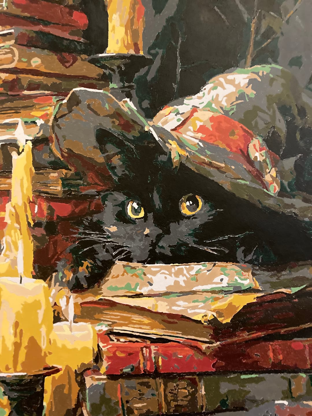 Customer photo review of Spells keeper | Paint by Number