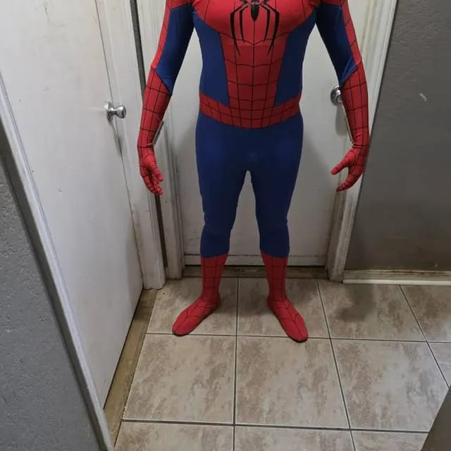 Customer photo review of Spider-Man: Brand New Day (2026) Costume (Made Of Silicone) (Cosplay Grade)