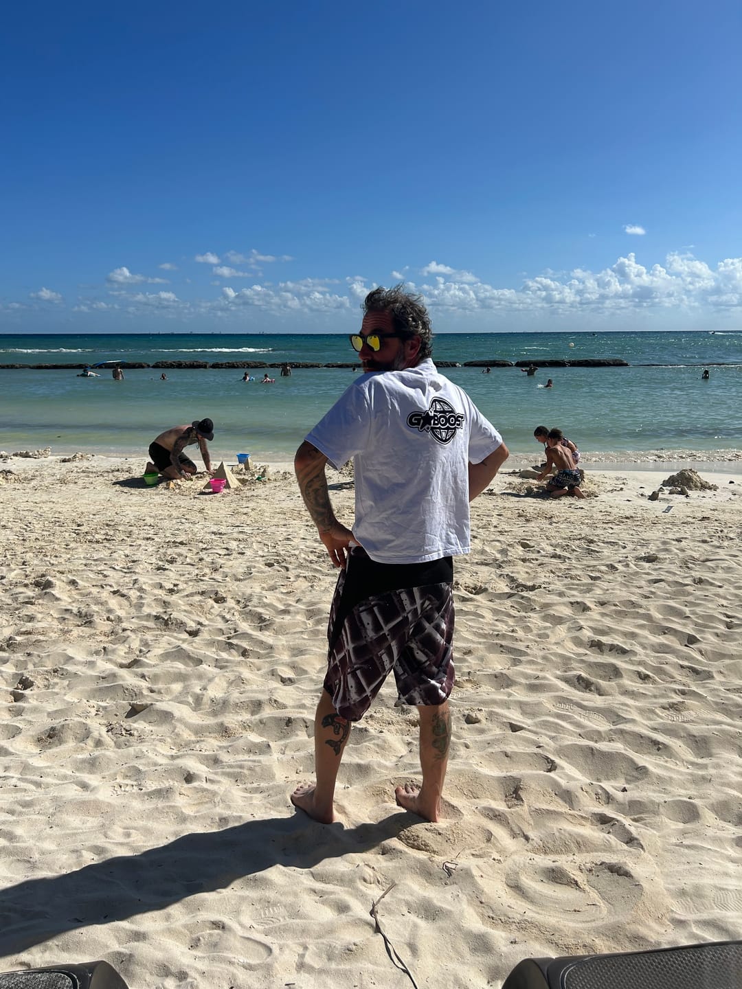 Customer photo review of Impact Stars Boxy T-Shirt - White