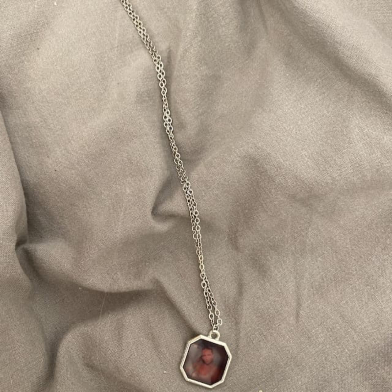 Customer photo review of Gepersonaliseerde geheime foto ketting
