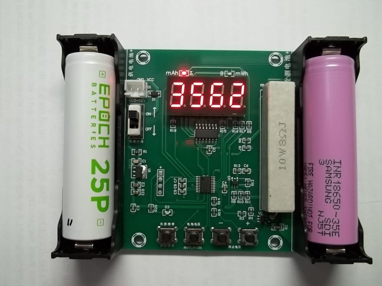 Customer photo review of Samsung 35E 18650 3500mAh 8A Battery