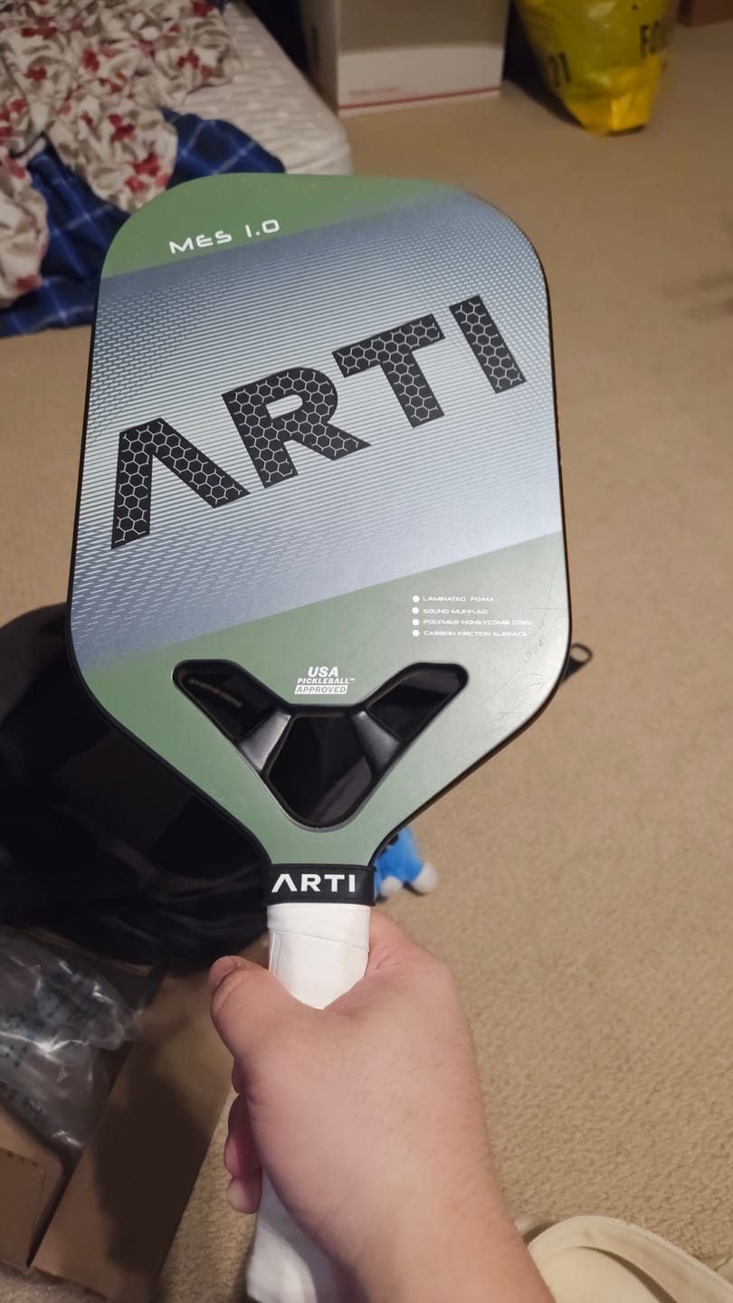 Customer photo review of ARTI 14mm Carbon Fiber "MASTERY ELITE 1.0" Paddle