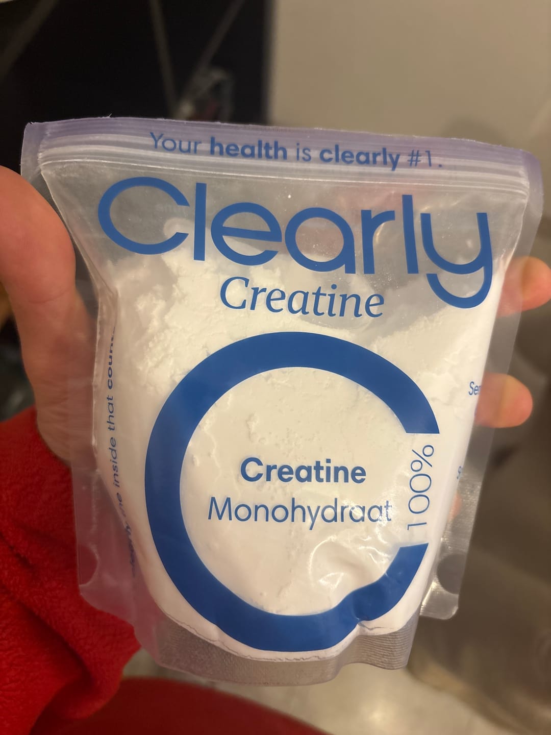 Customer photo review of Creatine