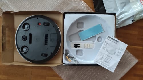Customer photo review of HOME BUDDY –  3 in 1 Saugroboter mit Wischfunktion