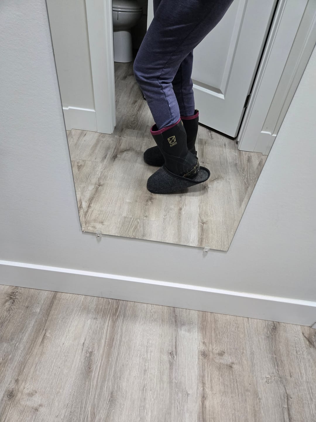 Customer photo review of Indoor Overshoes