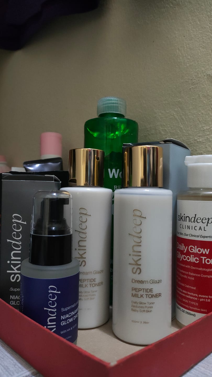 Customer photo review of Bakuchi Peptide Eye Crème