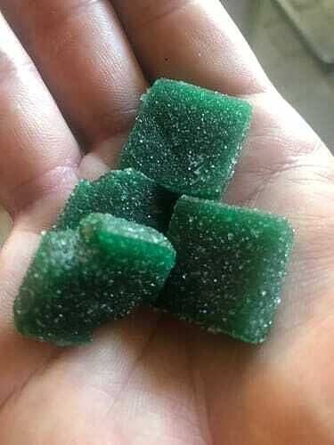 Customer photo review of Magic Shroomies Baja Rainforest Mushroom Gummies