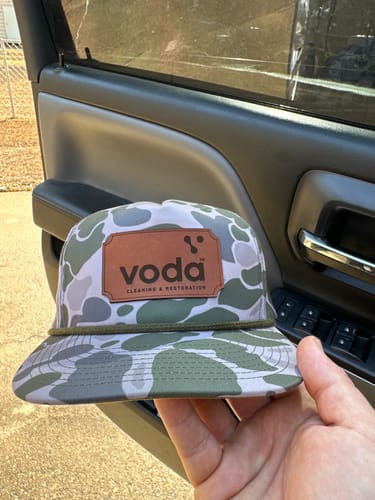 Customer photo review of Custom Leather Patch Rope Hat - Richardson 256P UMPQUA