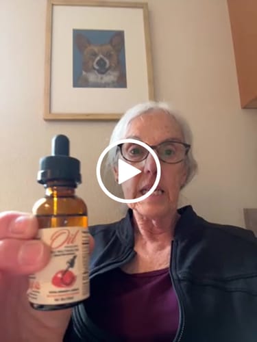 Customer video review of Botanical Extract Oil