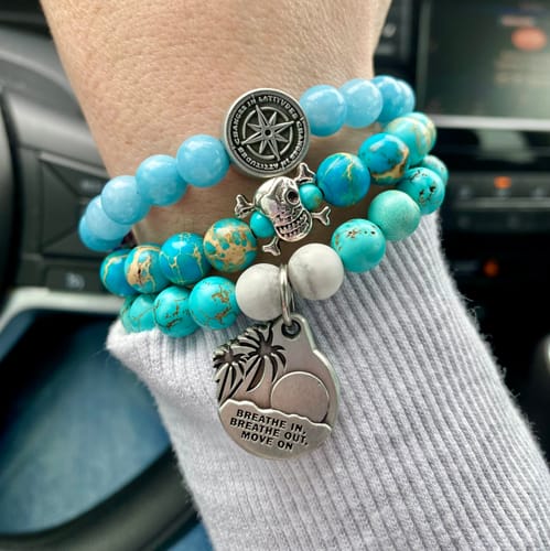 Customer photo review of BEADED – “A PIRATE LOOKS AT FORTY”