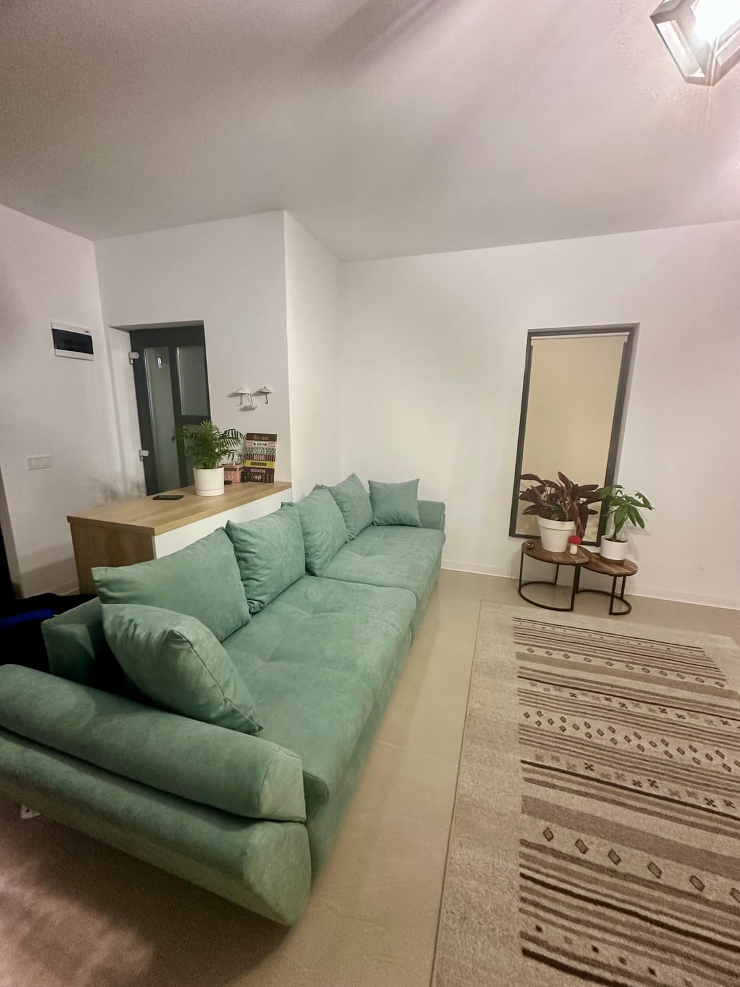 Customer photo review of Canapea extensibilă dumonde cu ladă de depozitare si sezut confortabil din spuma HR, Loana Enjoy Mint 300x100 cm