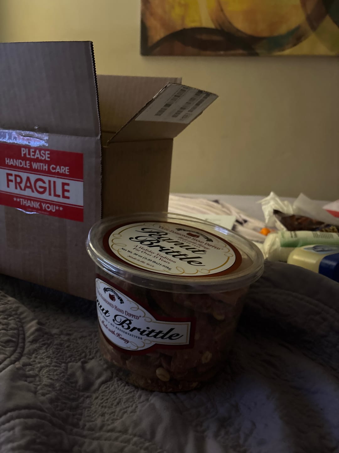 Customer photo review of Pecan Brittle