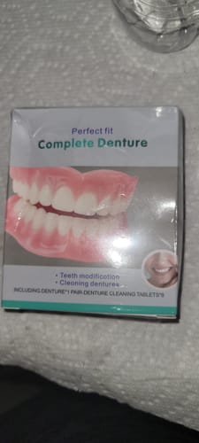 Customer photo review of 🦷  Fit Full Functional DenturesMake you more confident-Made in the USA & FDA-Certified