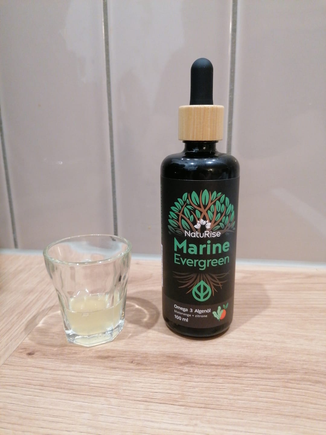Customer photo review of Omega-3 Algenöl (100ml)