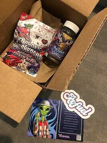 Customer photo review of Euphoric Mushrooms