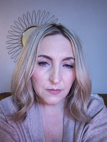 Customer photo review of Remy Human Hair Invisible Wire Extension - Hot Toffee